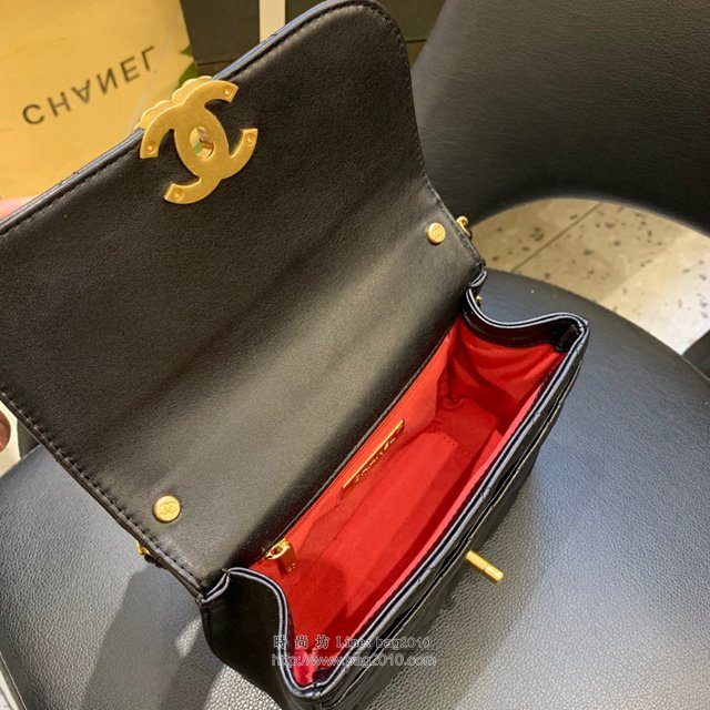 Chanel女包 S0967# 2019秋冬新款 香奈兒復古鏈條包 Chanel手拎斜挎兩用包  djc3147